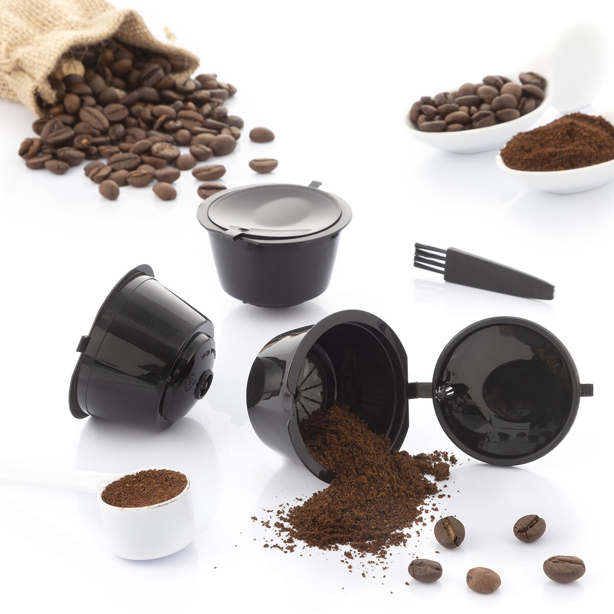 Conjunto de 3 Cápsulas de Café Reutilizáveis Redol InnovaGoods